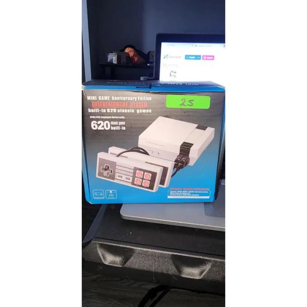 Mini Game Console Anniversary Edition with 620 Classic Built-in Games